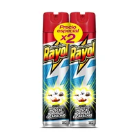 Insecticida Aerosol Matatodo Rayol 2und X 400 Ml Cada Una