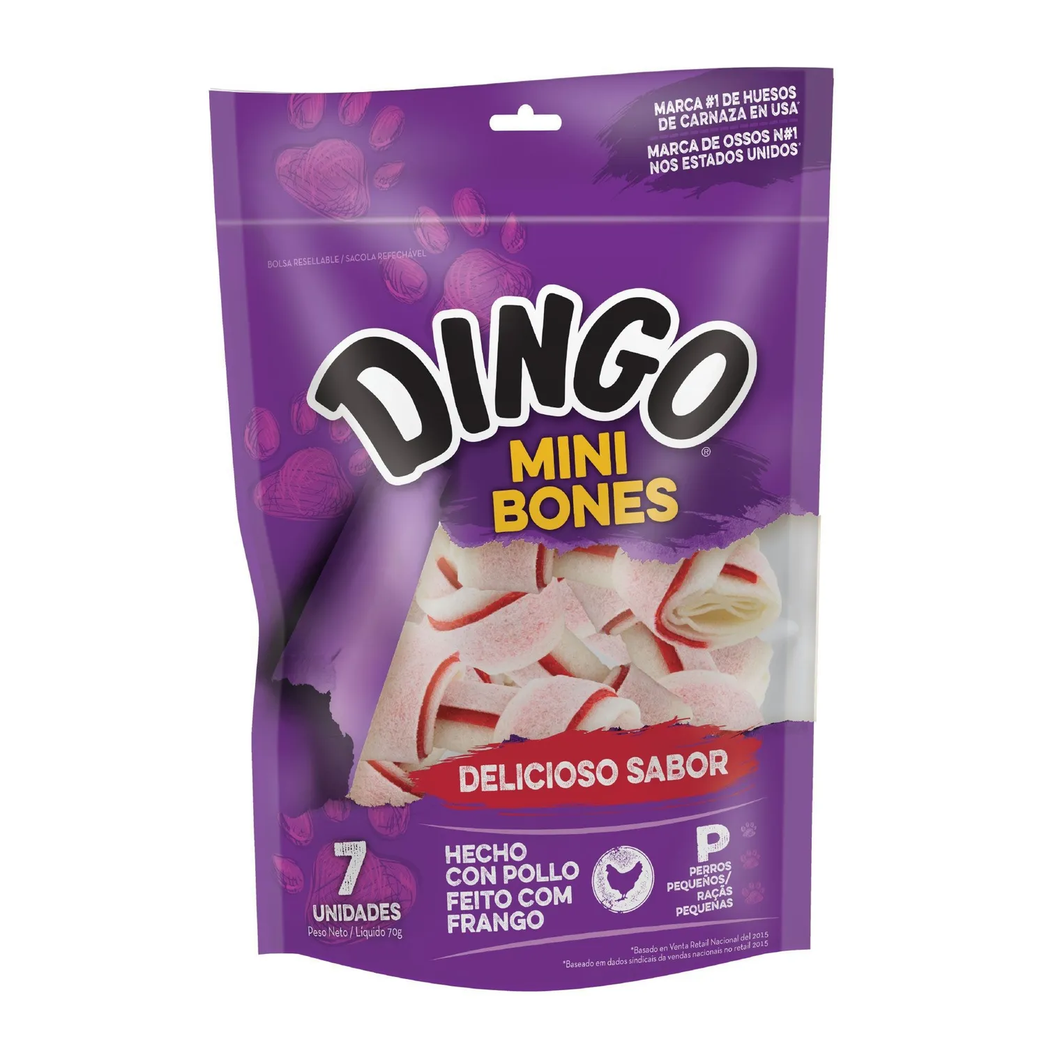 Hueso Premium Bone Dingo Mini X7und