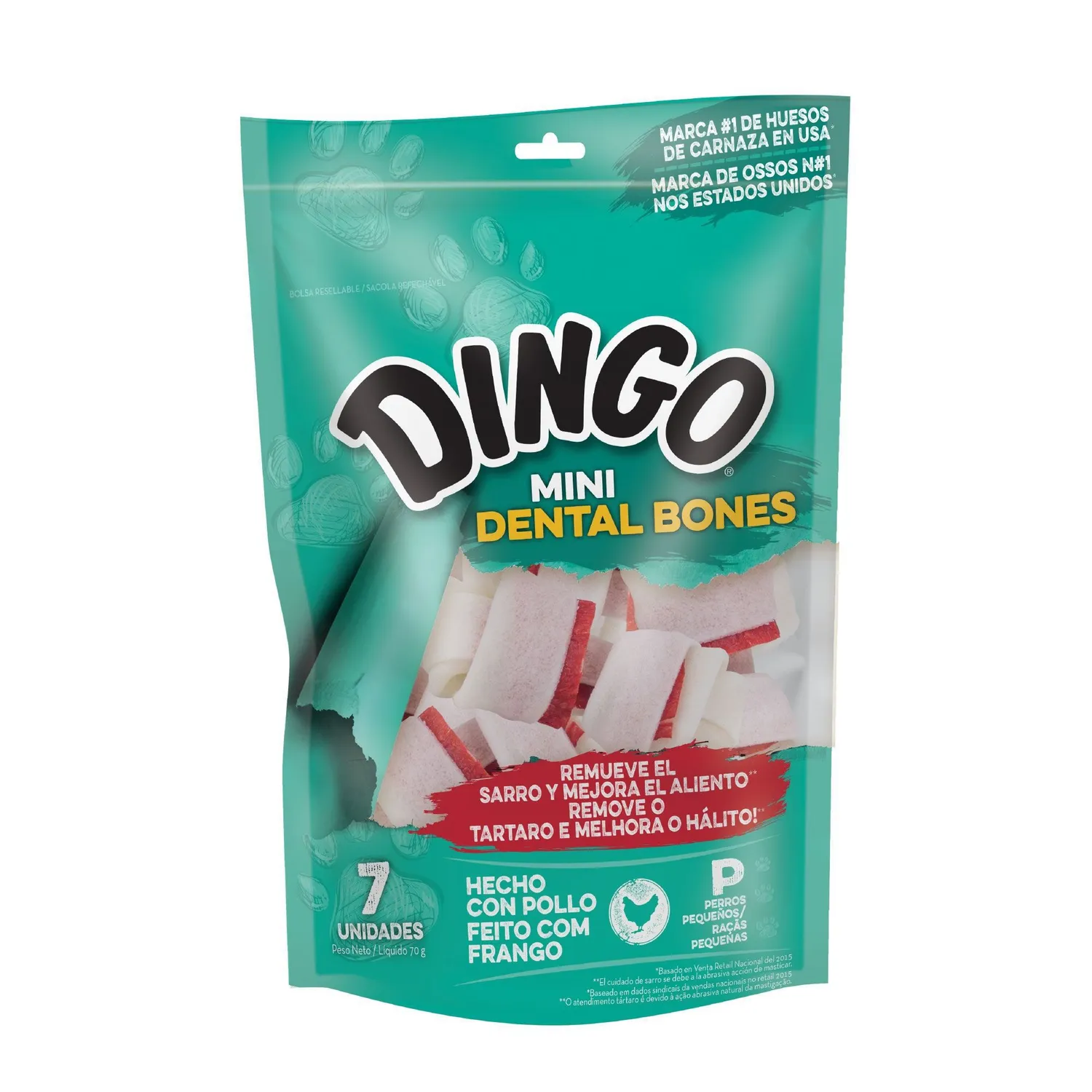Huesos Dental Bone Dingo Mini X7und