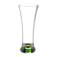 Just Home Collection Vaso Cervecero Con Fondo Verde De 354 Cc