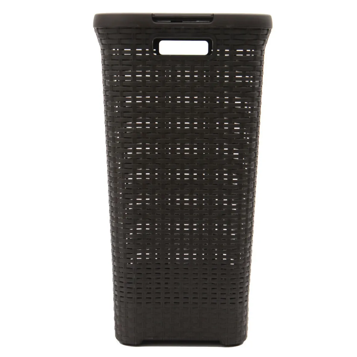 REYPLAST - Canasta para Ropa Plástica 72 Litros Rattan Cuadrada