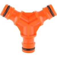 Conector Triple Mangueras 1/2" Plástico