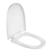 Asiento Sanitario Alongado Milan - Ferrara Blanco Cierre Lento