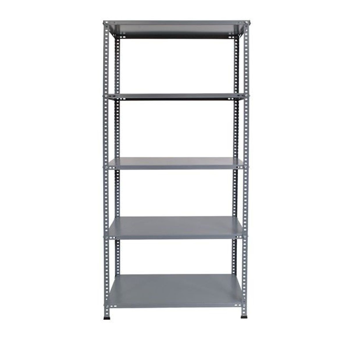 FIXSER - Estantería Metal con Tornillos 180x90x30 cm 5 Niveles Blanco