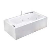 Hidromasaje Qatar Plus 180X100 Blanco-M15