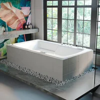 Hidromasaje Francesa 180X100 Blanco C2-Kt-Cg