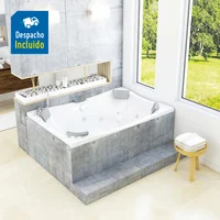 Hidromasaje Ibiza 182X123 Blanco C2-Kt-Cg