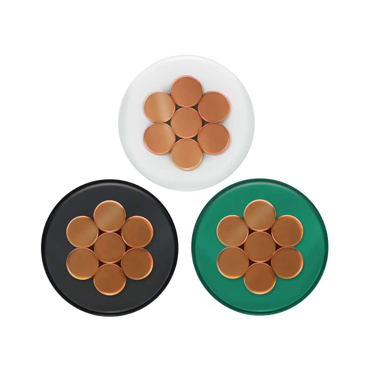 CENTELSA BY NEXANS - Propack 3 Rollos De Cable #12 X 100M Blanco, Negro Y Verde