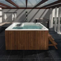 Chatanoogan Spa Hidro-Aero - Blanco- Calentador Gas Natural