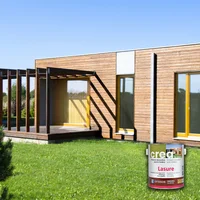 Barniz Poro Abierto para Madera Base Agua Interior/Exterior Caoba  Crea 2,5L