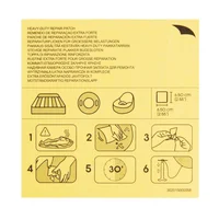 Parche Para Reparación Piscinas 6.5x6.5 Cm