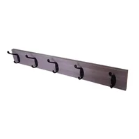 Perchero 5 Ganchos Dobles Olmo 60x9 cm
