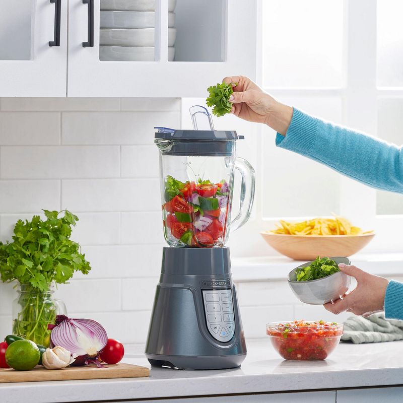 Licuadora Litros Silenciosa Black+Decker Con Jarra de Vidrio