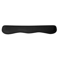 Apoyamuñecas para Teclado Jersey Negro Set X 6 Unidades