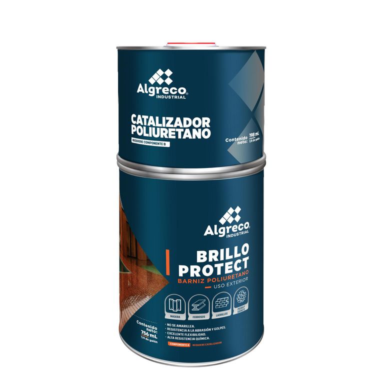 Pintura De Protección De Madera De Poliuretano Mate, Gris RAL 9007, Color Gris, Protección Contra La Intemperie, Barniz Para Madera + Set De Barniz ( X300) & Dilución (1 L) (2,5 L