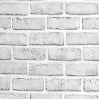 Papel Contacto Pared Ladrillo Práctico 3D