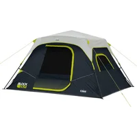 Carpa Para Camping 6 Personas Negra Core