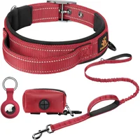 Collar para Perro Daganxi Ajustable con Dispensador y Funda para Airtags