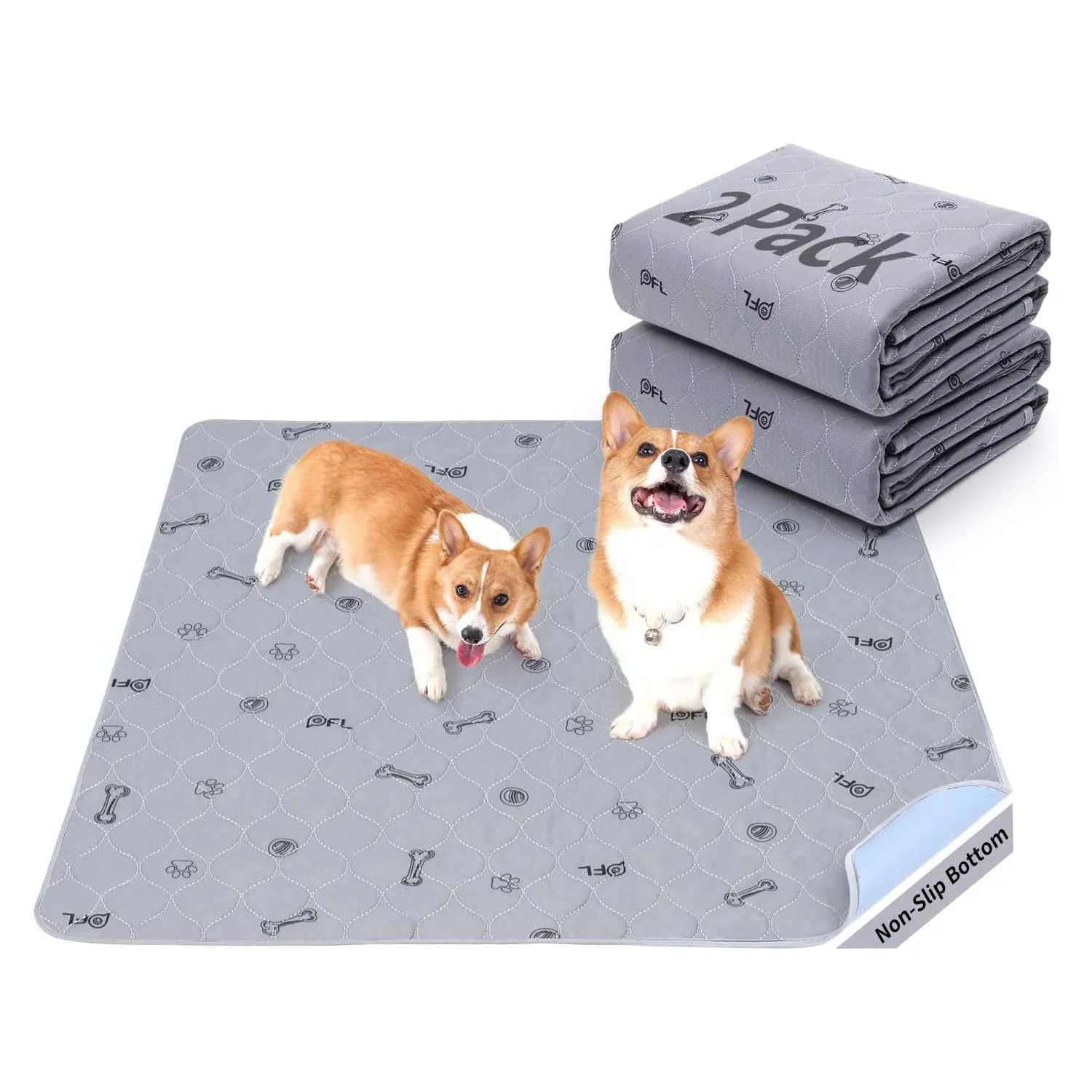 Almohadillas Lavables Reutilizables para Perros con Diseño Antideslizante
