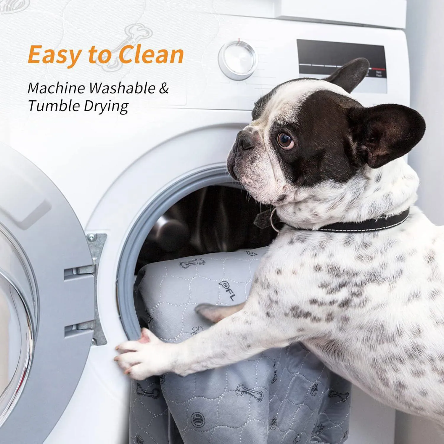 Almohadillas Lavables Reutilizables para Perros con Diseño Antideslizante 4