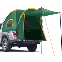 Carpa para Camping 2 Personas Verde Qualencey para Camioneta con Toldo