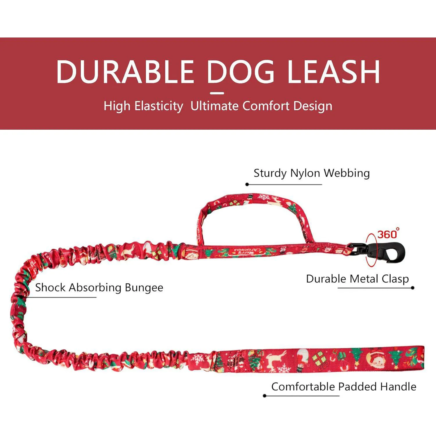 Collar Táctico para Perro Daganxi Ajustable con Asa y AirTag 5