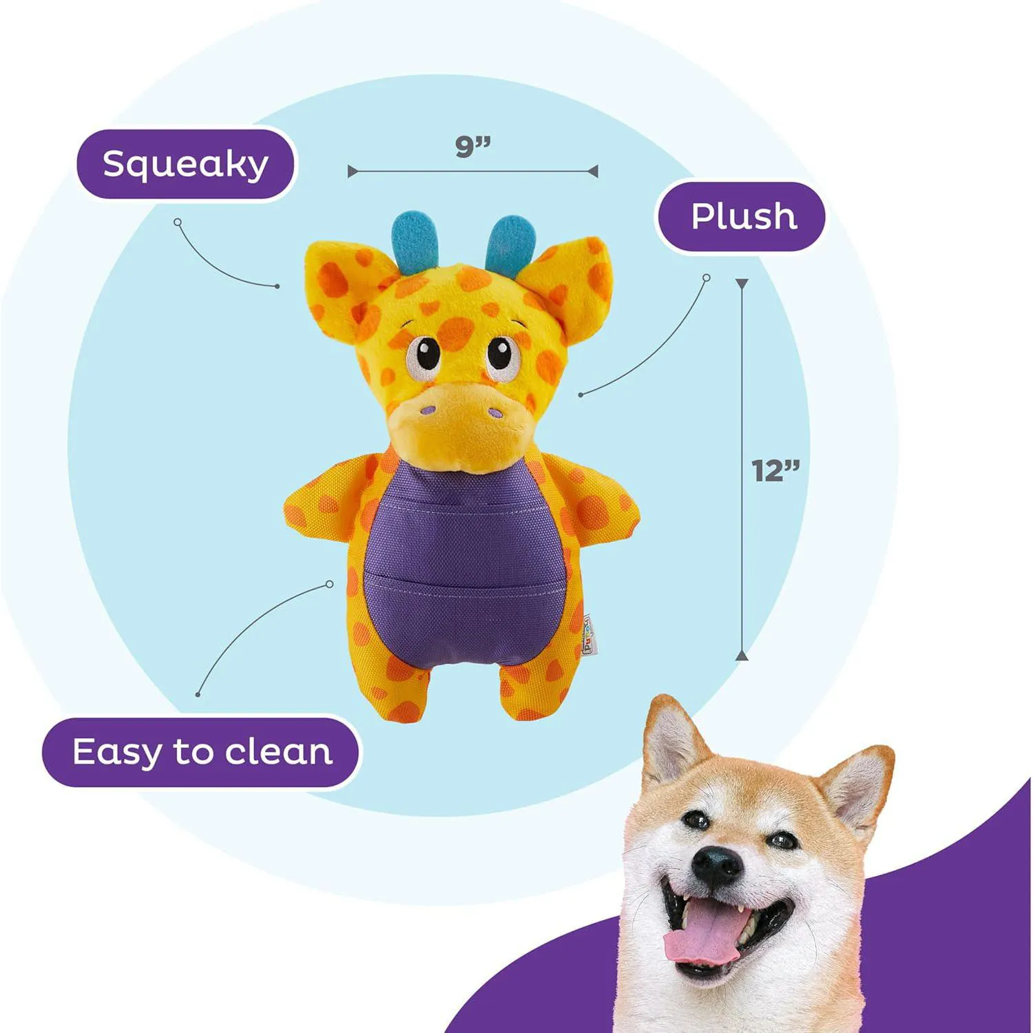 Juguete Interactivo De Peluche Para Perros Con Rompecabezas De Golosinas 3