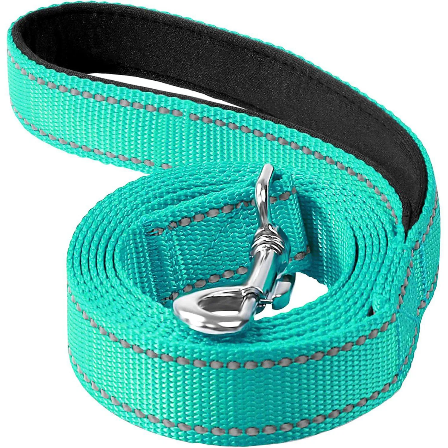 Correa Reflectante de Nylon para Perros Padded 6ft 3/4inch