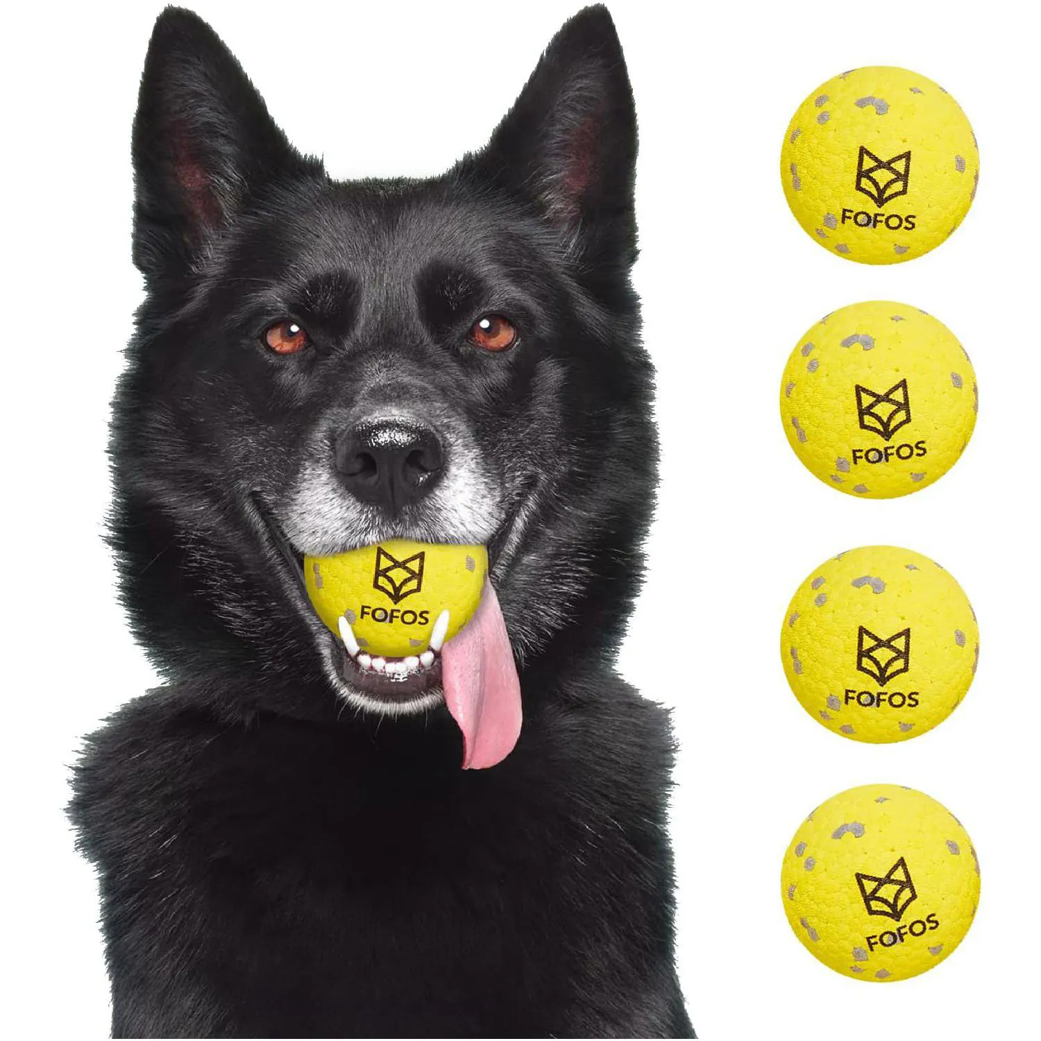 Pelotas Interactivas Para Perros Resistentes Al Agua Con Limpieza Dental