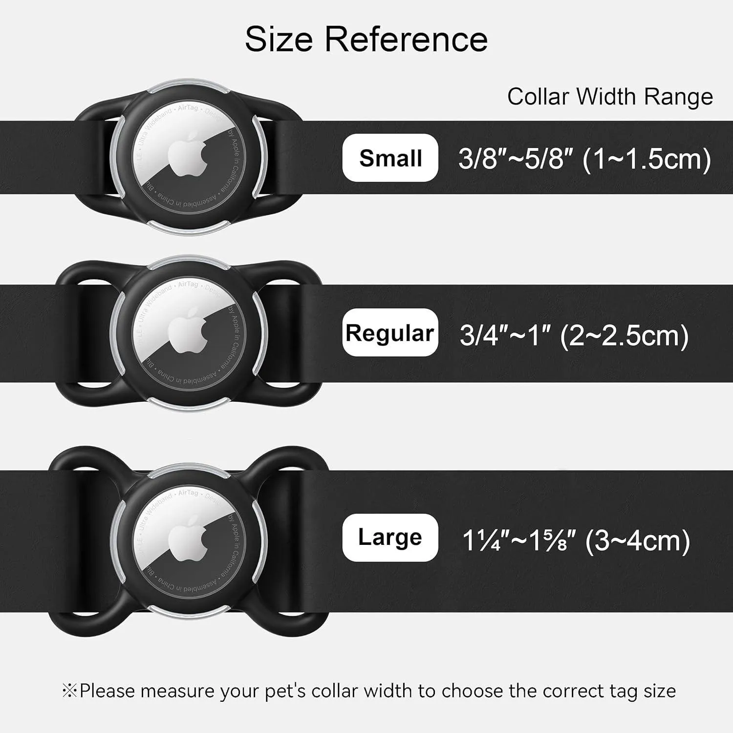 Soporte Impermeable para Perro con Airtag en Silicona y ABS Grande 4
