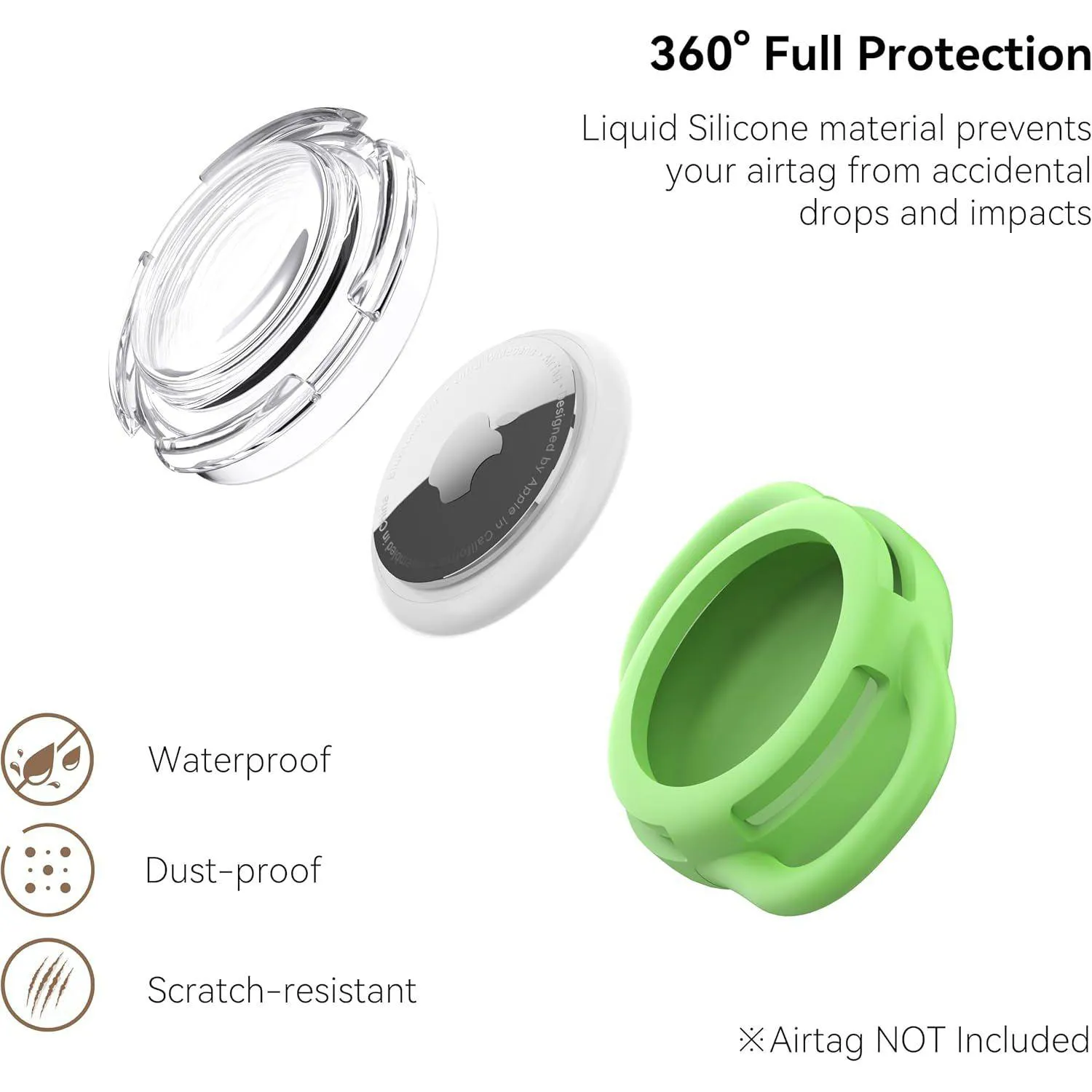 Soporte Impermeable para Collar de Perro y Gato Durable