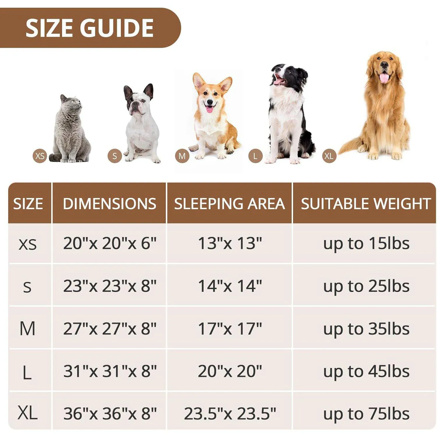 Cama Antiestrés para Perros y Gatos Redonda 20 cm 5