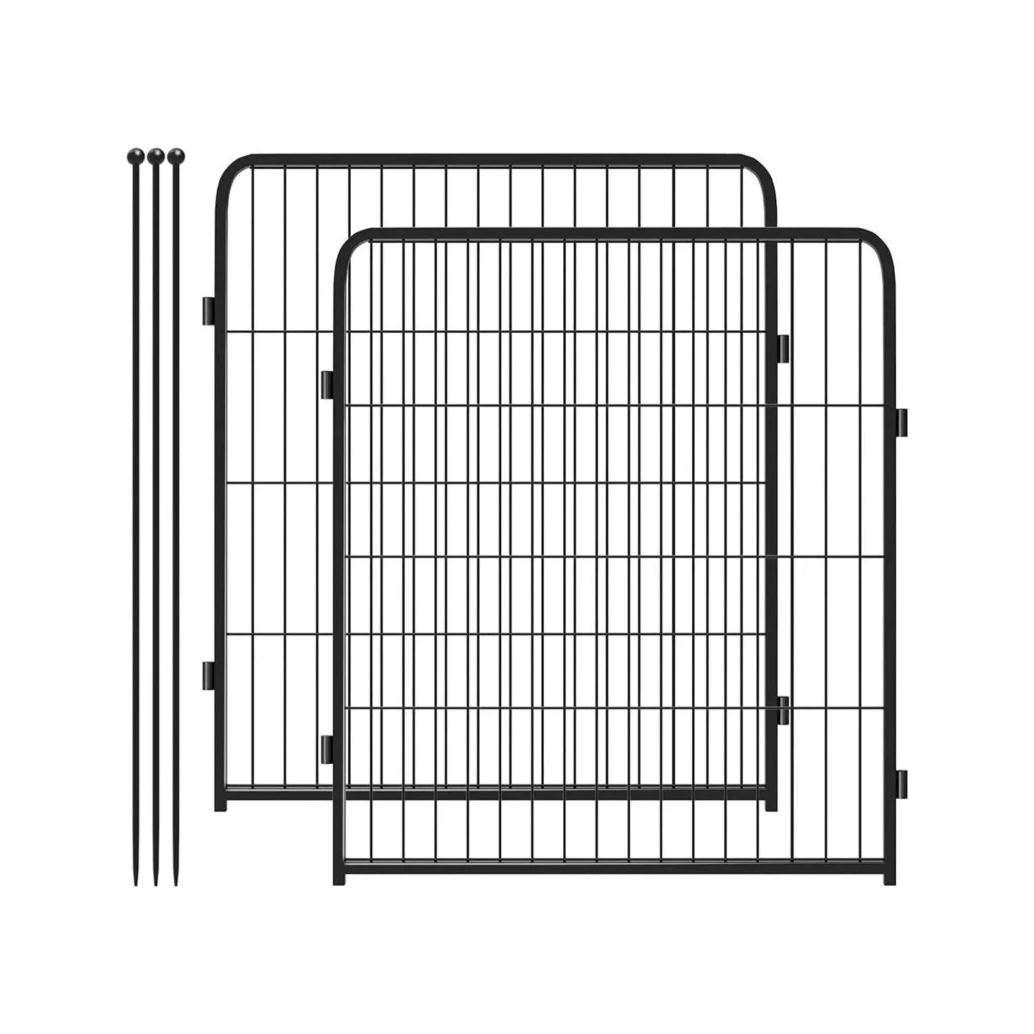 Corral FXW Rollick para Perros de 2 Paneles Reforzado para Patio y Camping 5