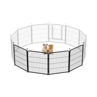 Corral FXW Rollick para Perros de 4 Paneles Reforzado para Patio y Camping