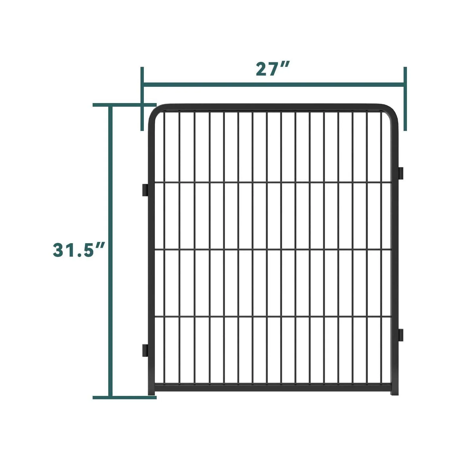 Corral FXW Rollick para Perros de 4 Paneles Reforzado para Patio y Camping 4