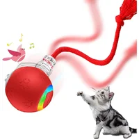 Pelota Interactiva para Gato con Luz RGB y Movimiento Activado por Contacto
