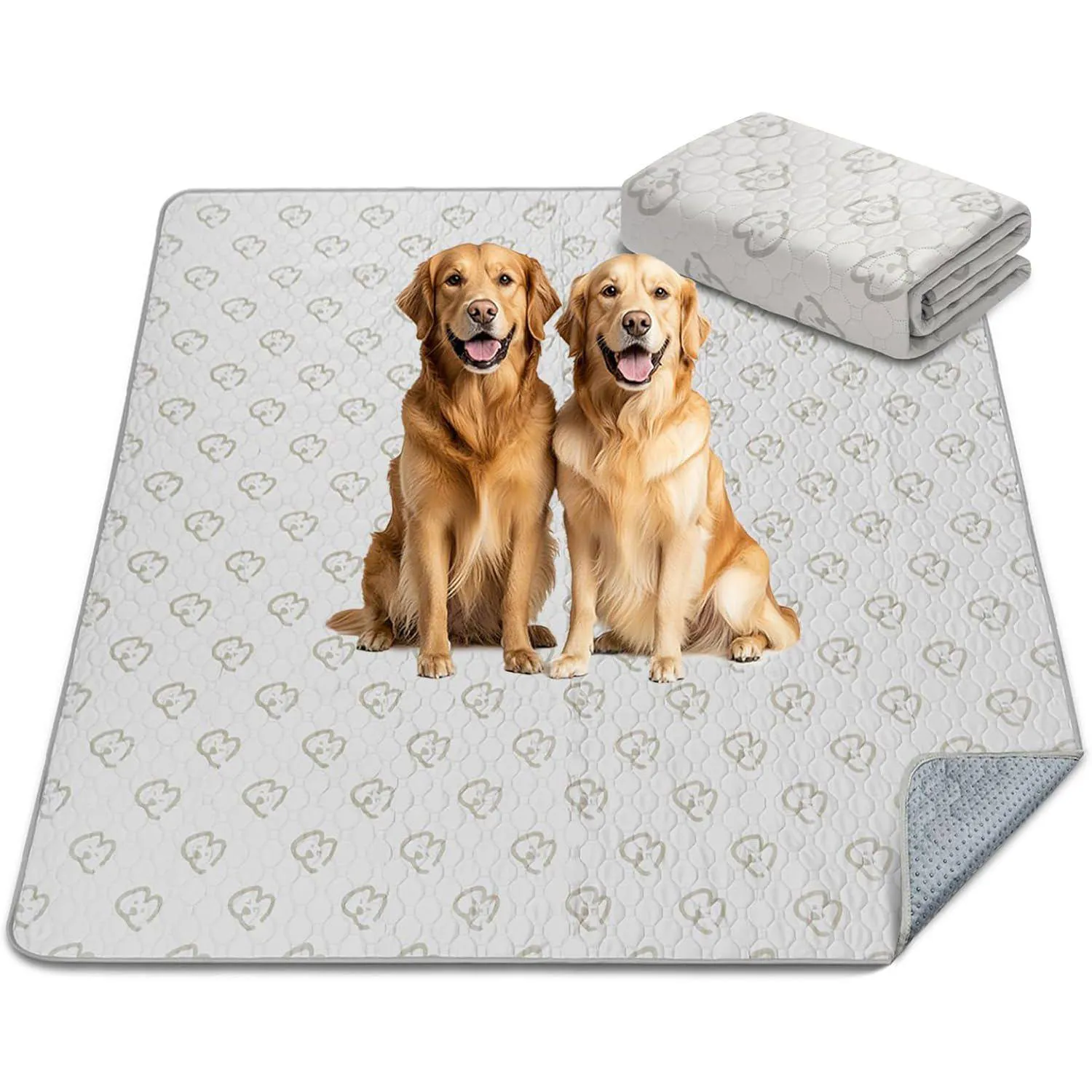 Almohadilla Lavable para Perros con Absorción Superior y Ajuste para Corral