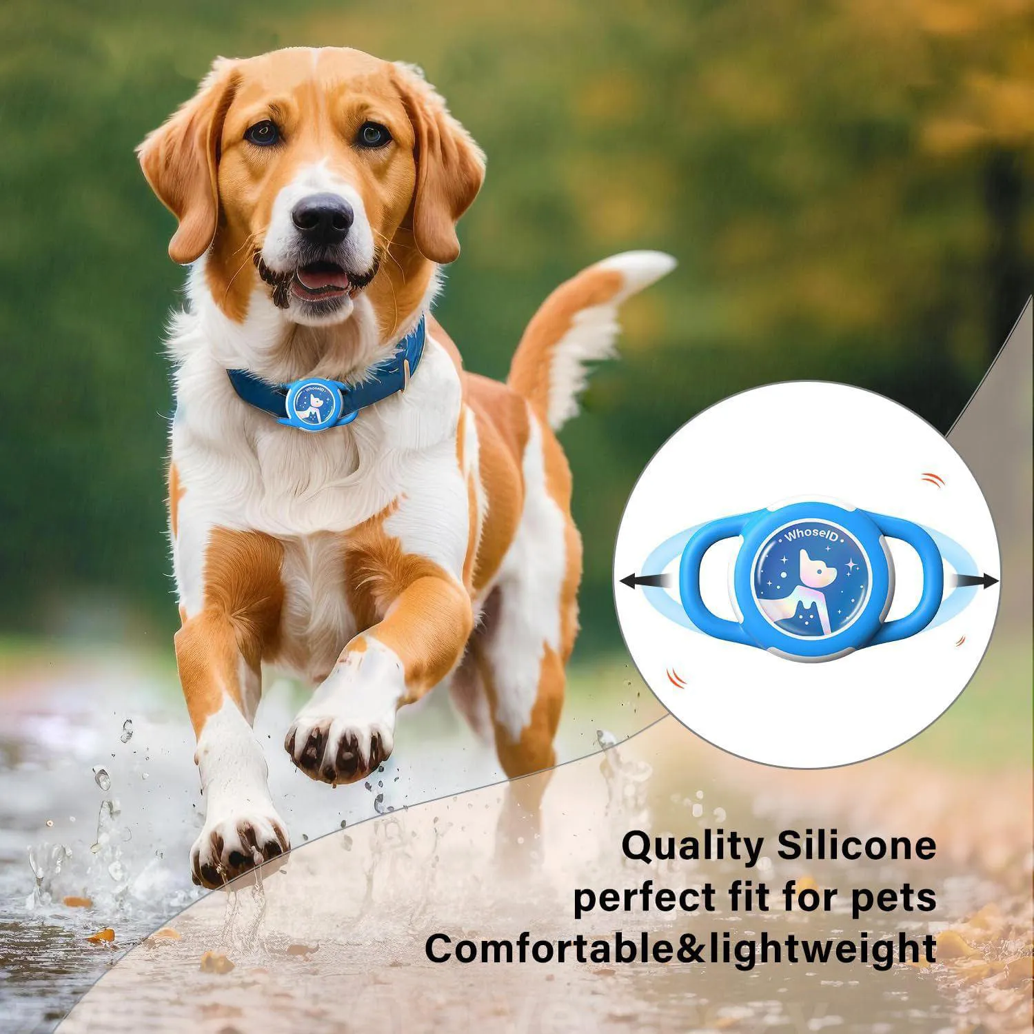 Soporte Impermeable Airtag para Collar de Perro y Gato Pequeño 3