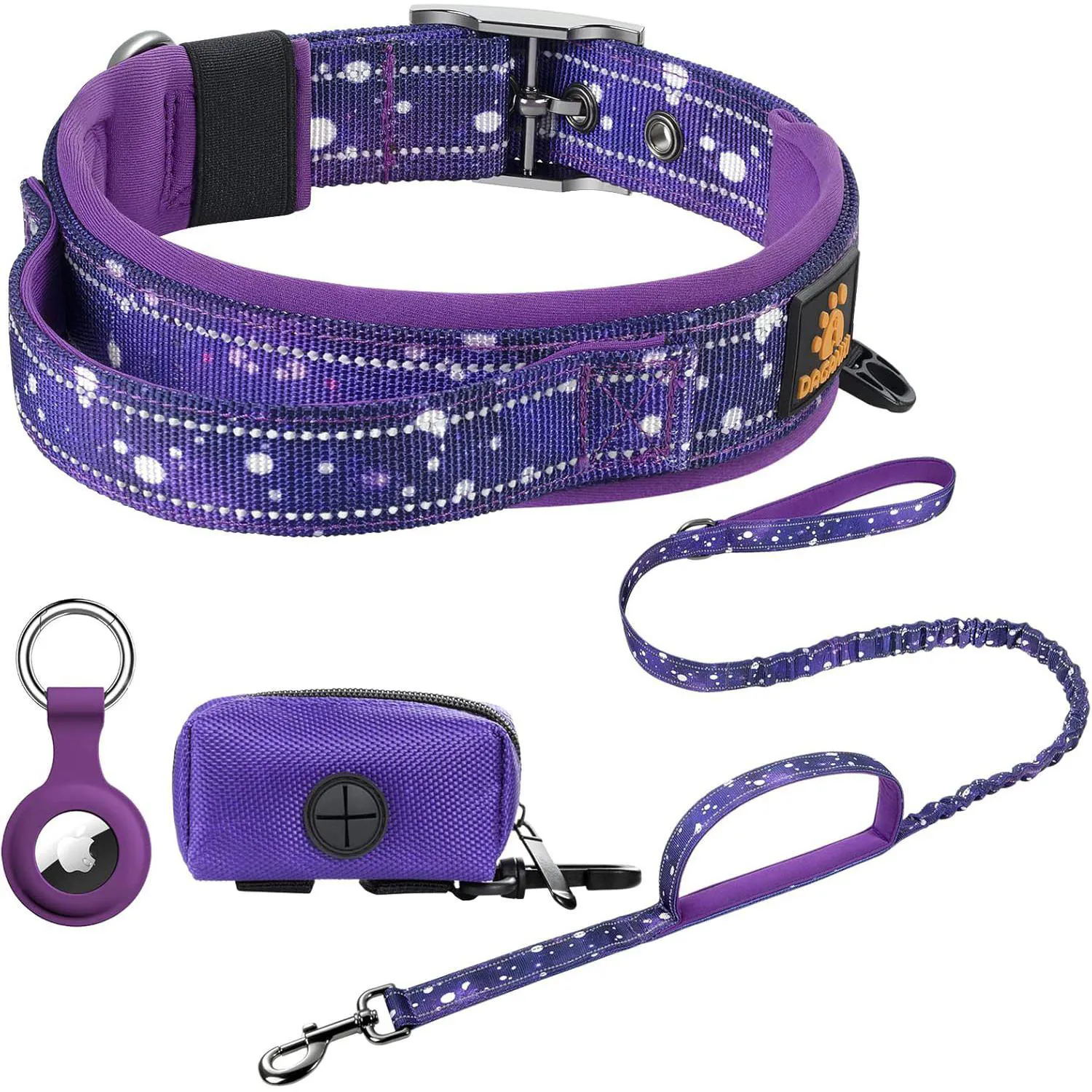 Collar para Perro Daganxi Ajustable Neopreno Grande