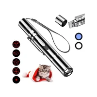 Puntero Láser Recargable para Gatos con Patrones Interactivos y Modo Nocturno