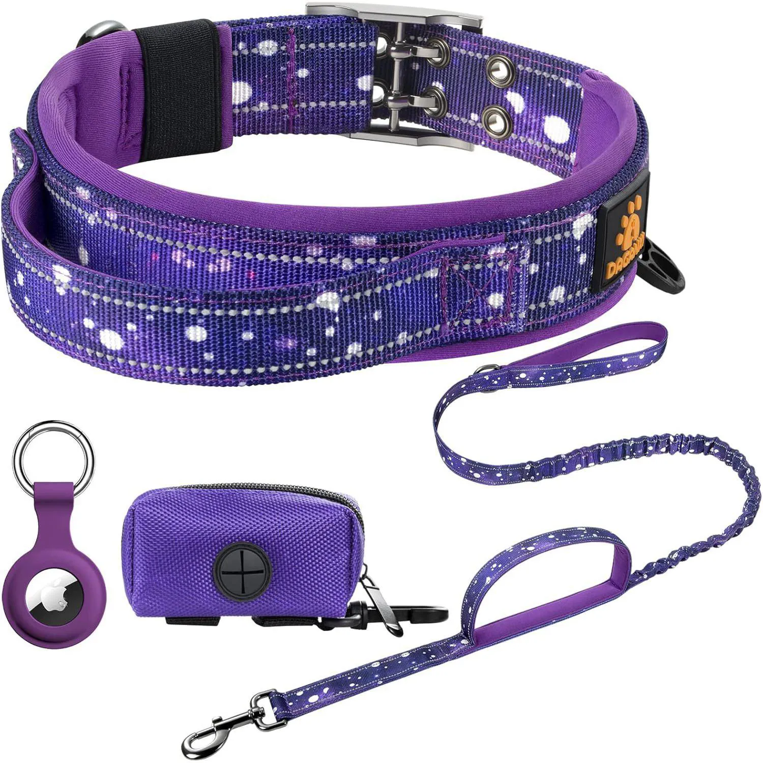 Collar para Perro Daganxi Ajustable en Neopreno con Dispensador