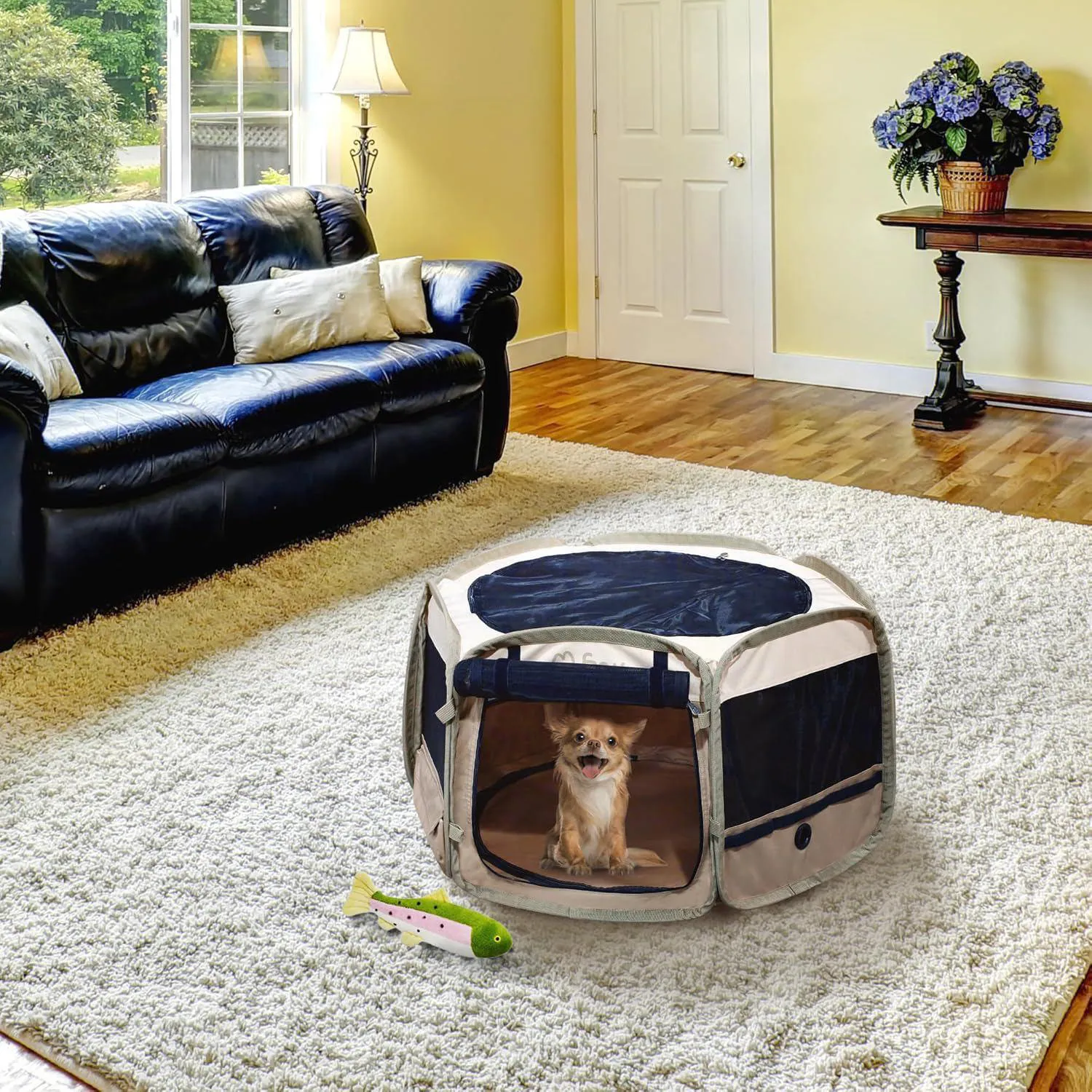 Corral FXW Gotent Portátil para Perros Pequeños Ideal para Viajes