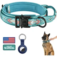 Collar Táctico para Perros Daganxi Nylon Ajustable Verde