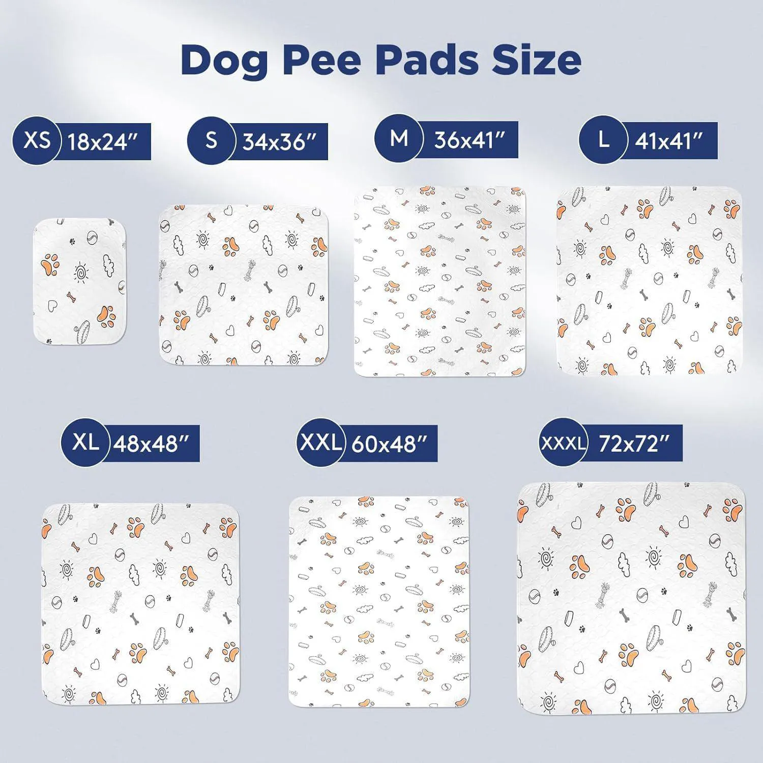 Almohadillas Lavables Impermeables para Entrenamiento de Mascotas 5