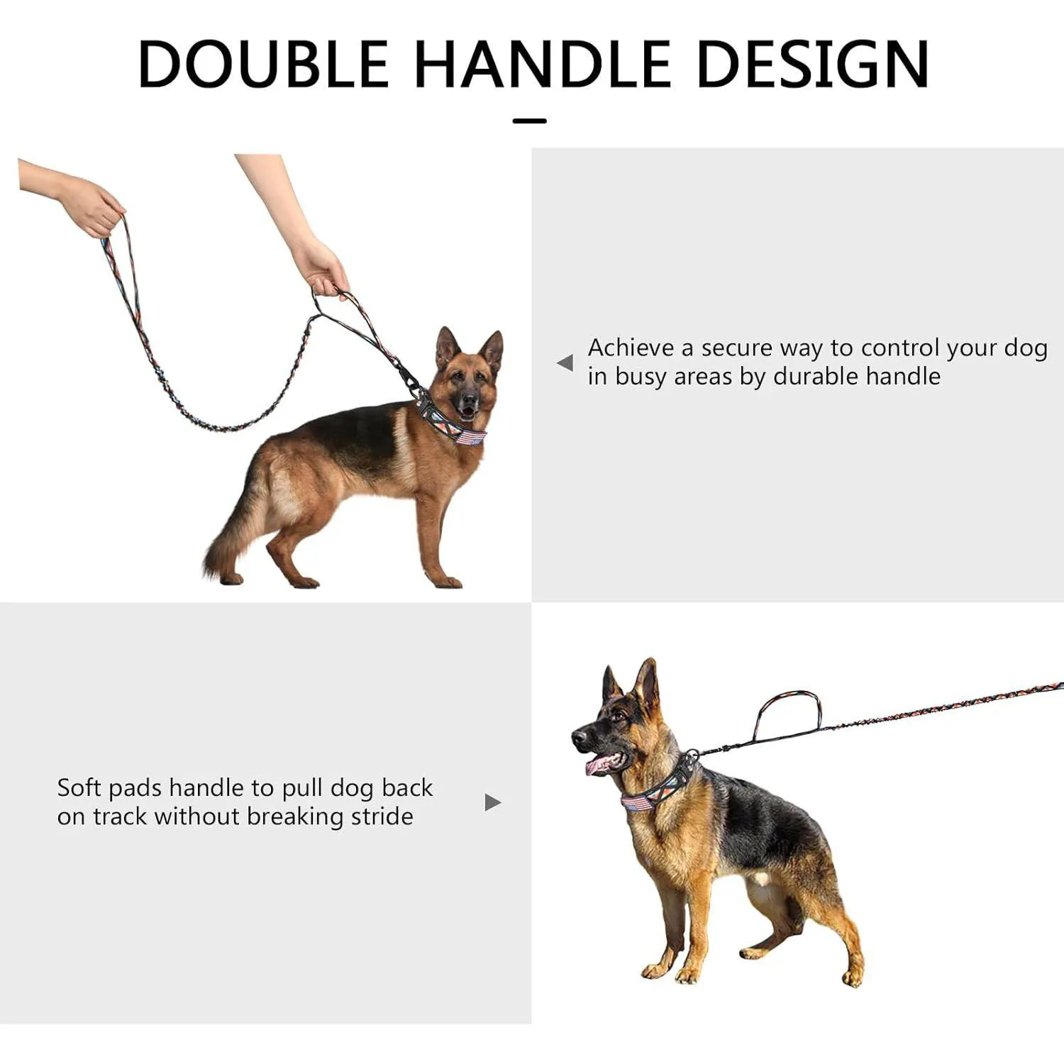 Collar Táctico para Perro Daganxi con Asa y AirTag XL 6