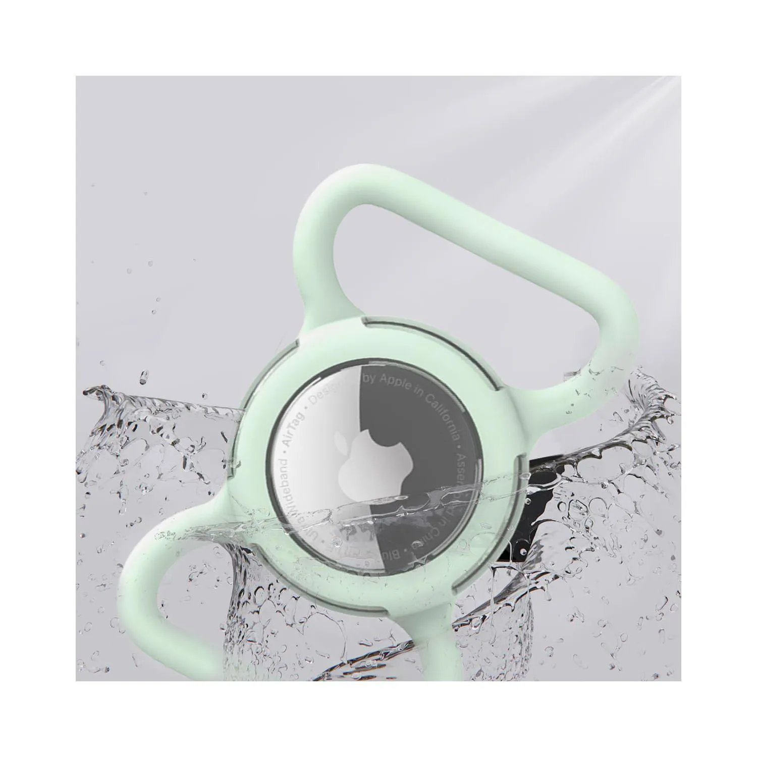Soporte Airtag para Collar de Perro y Gato en Silicona y ABS Grande 3