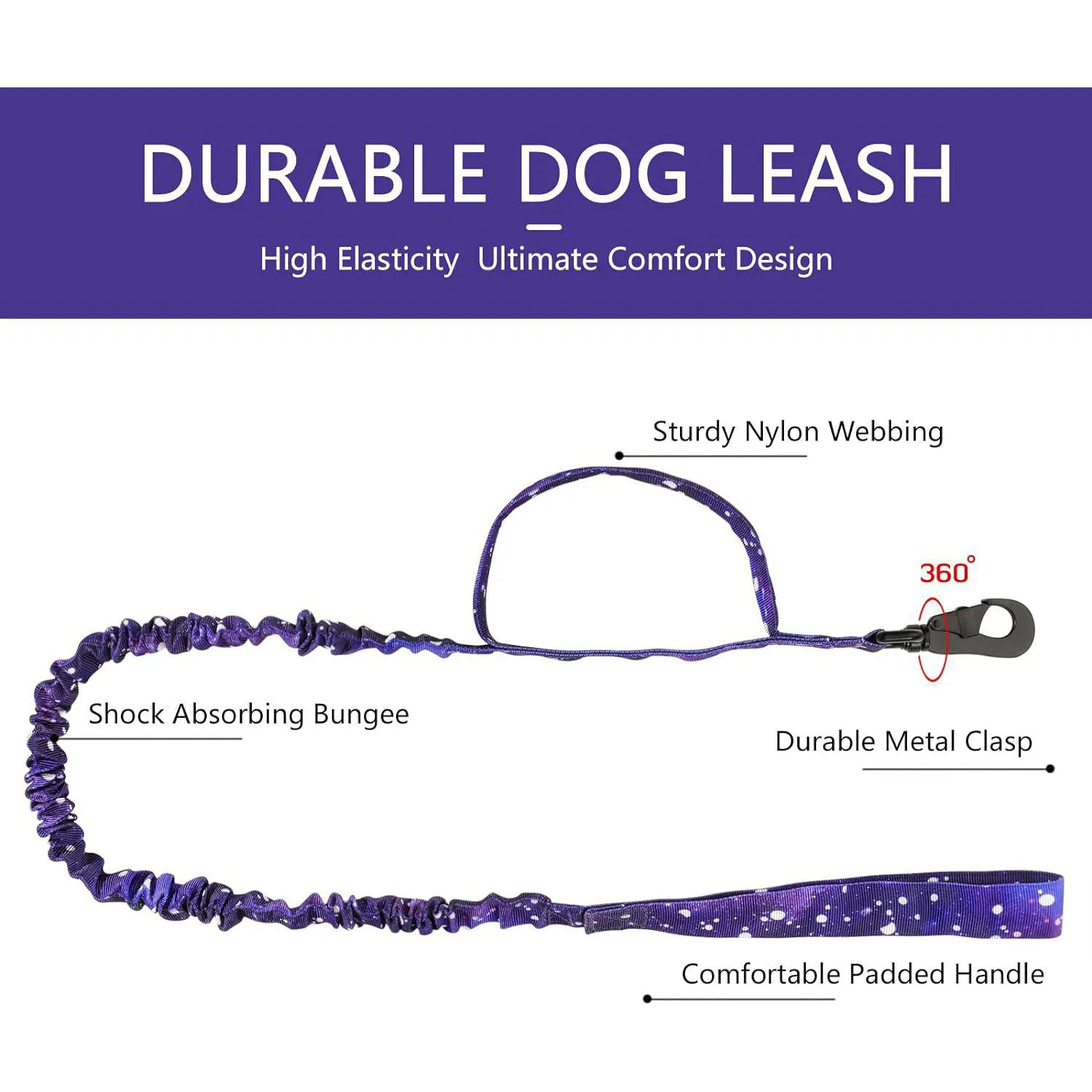 Collar Táctico para Perros Daganxi Nylon Ajustable L 5