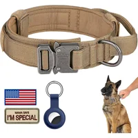 Collar Táctico para Perro con Asa y Ajuste XL