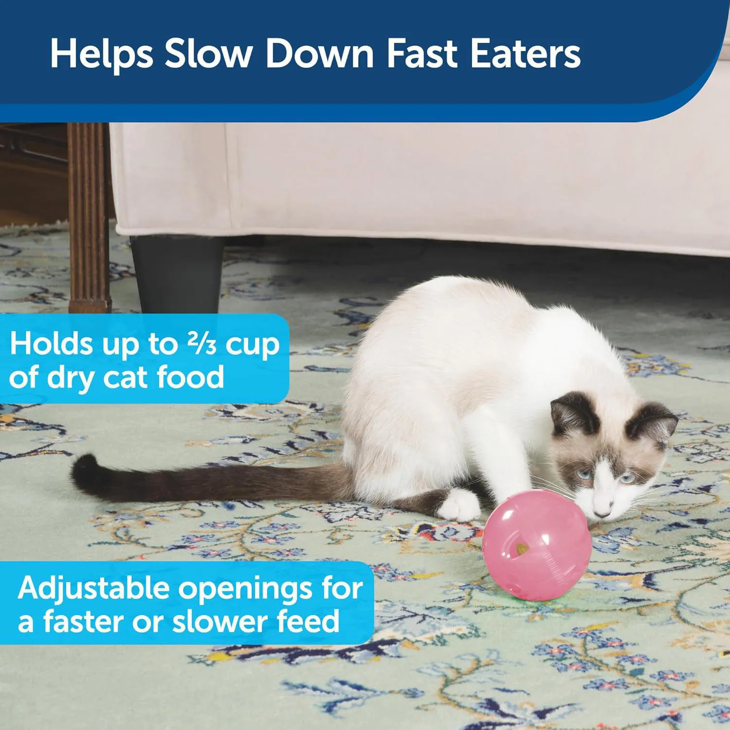Dispensador Interactivo PetSafe Para Gatos Con Control De Porciones