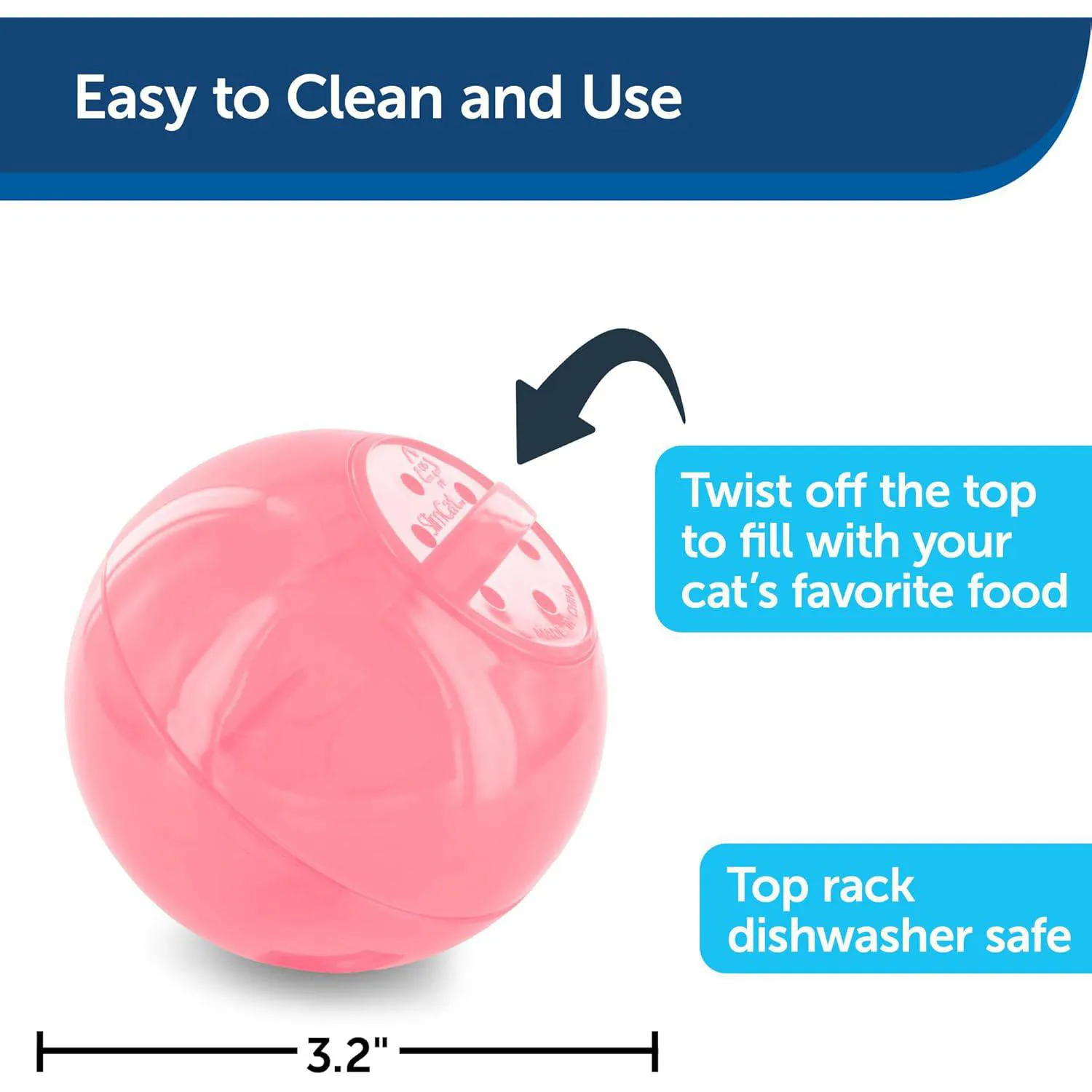 Dispensador Interactivo PetSafe Para Gatos Con Control De Porciones 3